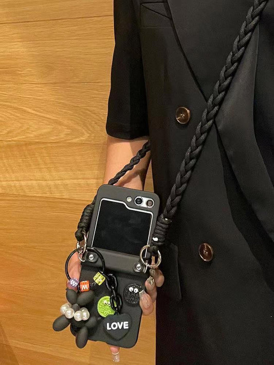 Cute Oreo Cartoon Skin Case For Samsung Galaxy Z Flip 5/Z Flip 6