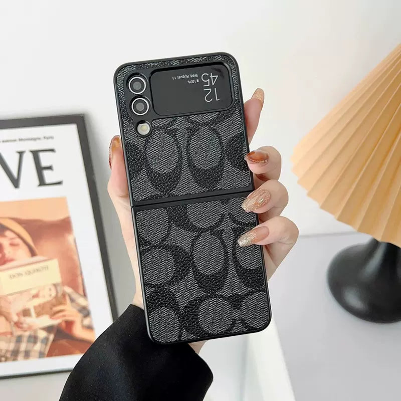 Samsung Z Flip5/4/3 Ultra-Thin Leather Case