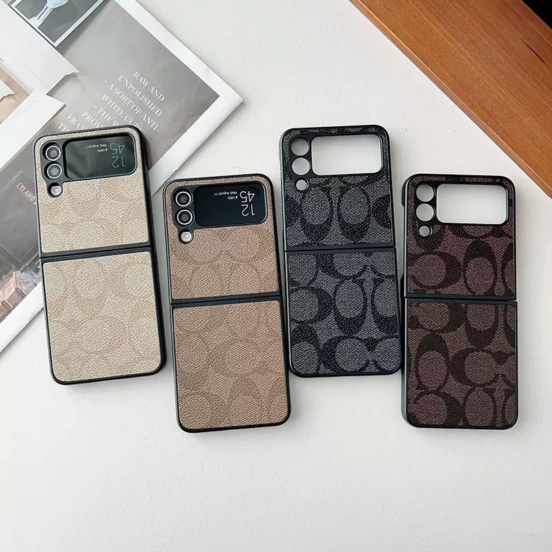 Samsung Z Flip5/4/3 Ultra-Thin Leather Case