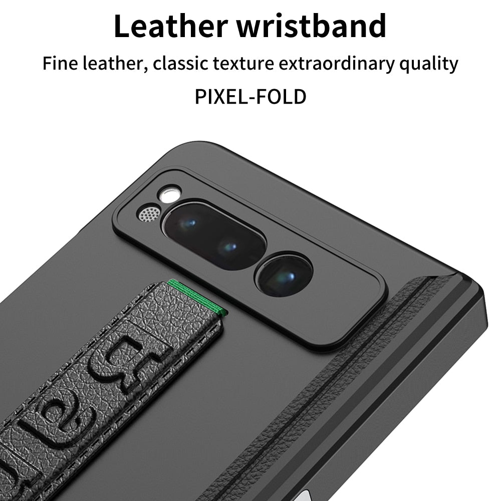 SHOCKPROOF MATTE CASE WRISTBAND FOR GOOGLE PIXEL FOLD