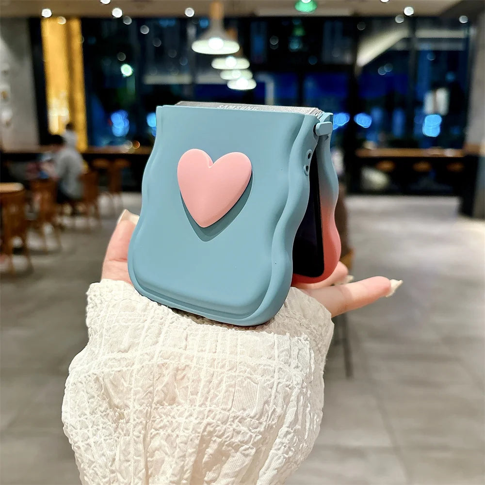 Gradient Love Wave Case for Samsung Galaxy Z Flip 5