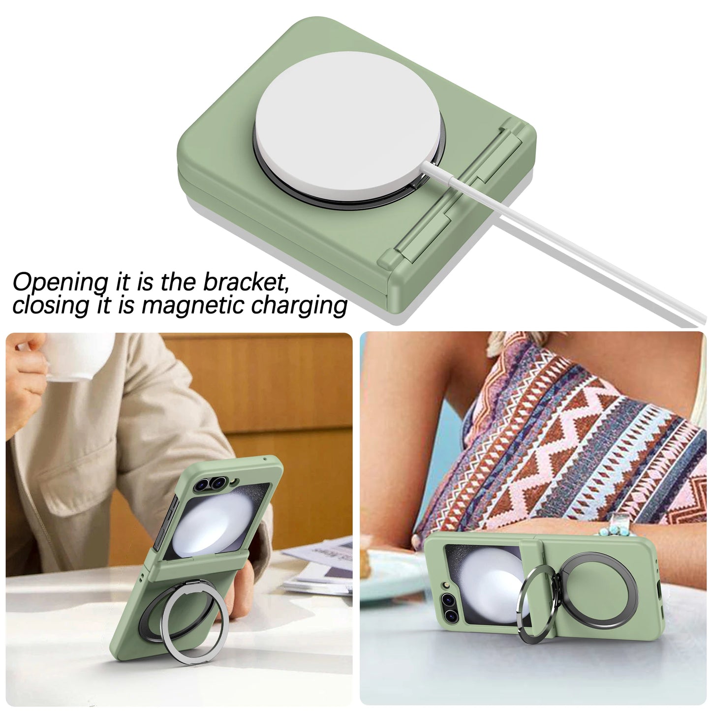 360° Rotating Magnetic Phone Case for Samsung Galaxy Z Flip 5