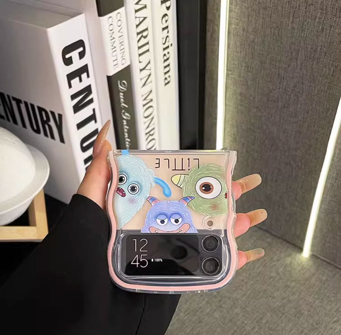 Cute Korean cartoon Case For Galaxy Z Flip
