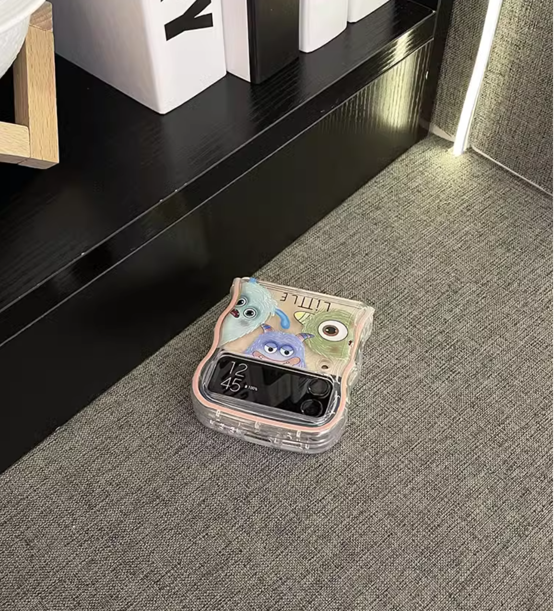 Cute Korean cartoon Case For Galaxy Z Flip