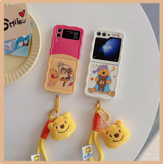 Winnie the Pooh Tigger Case For Samsung Galay Z Flip 5 & 4