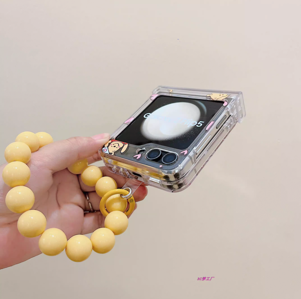 Cute Winnie the Pooh Case For Samsung Galay Z Flip 5