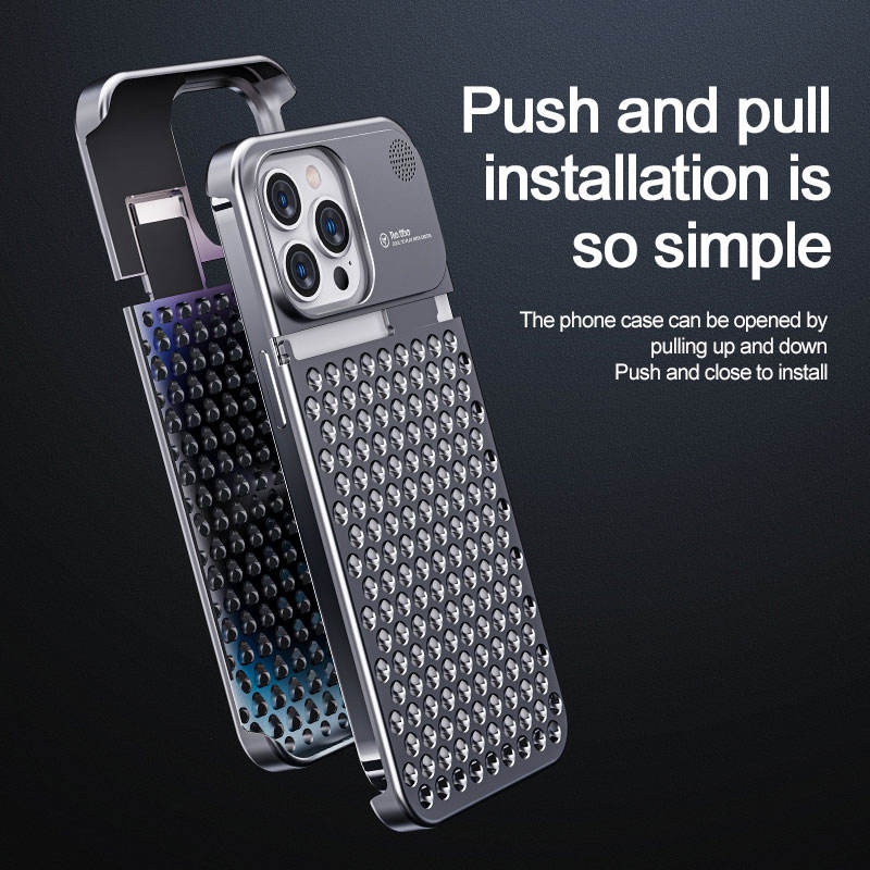 Aluminum Alloy Heat Dissipation Phone Case