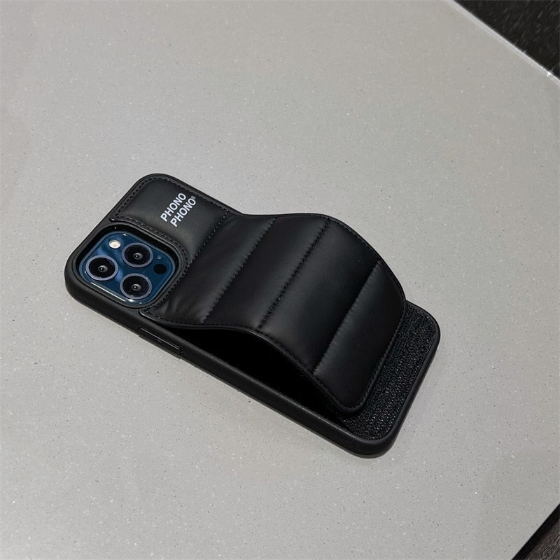 Hipster Down Jacket Cloth Phone Case For iPhone