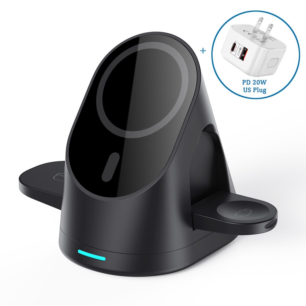 3 in 1 Wireless Chargers Stand For iPhone