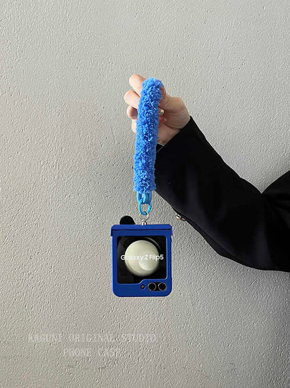 Puppy Plush Hand Rope Case For Samsung Galaxy Z Flip 5/Z Flip 6/Z Flip 4