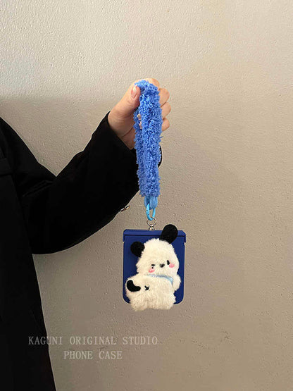 Puppy Plush Hand Rope Case For Samsung Galaxy Z Flip 5/Z Flip 6/Z Flip 4