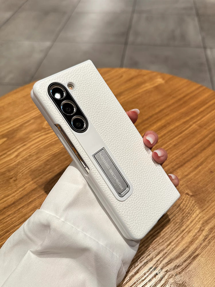 Case leather Stand For Galaxy Z Fold 5 5G