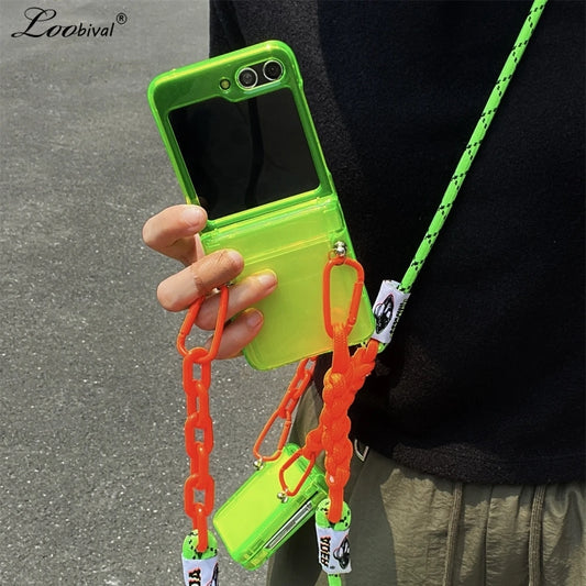 Card Holder Crossbody Case for Samsung Galaxy Z Flip 5