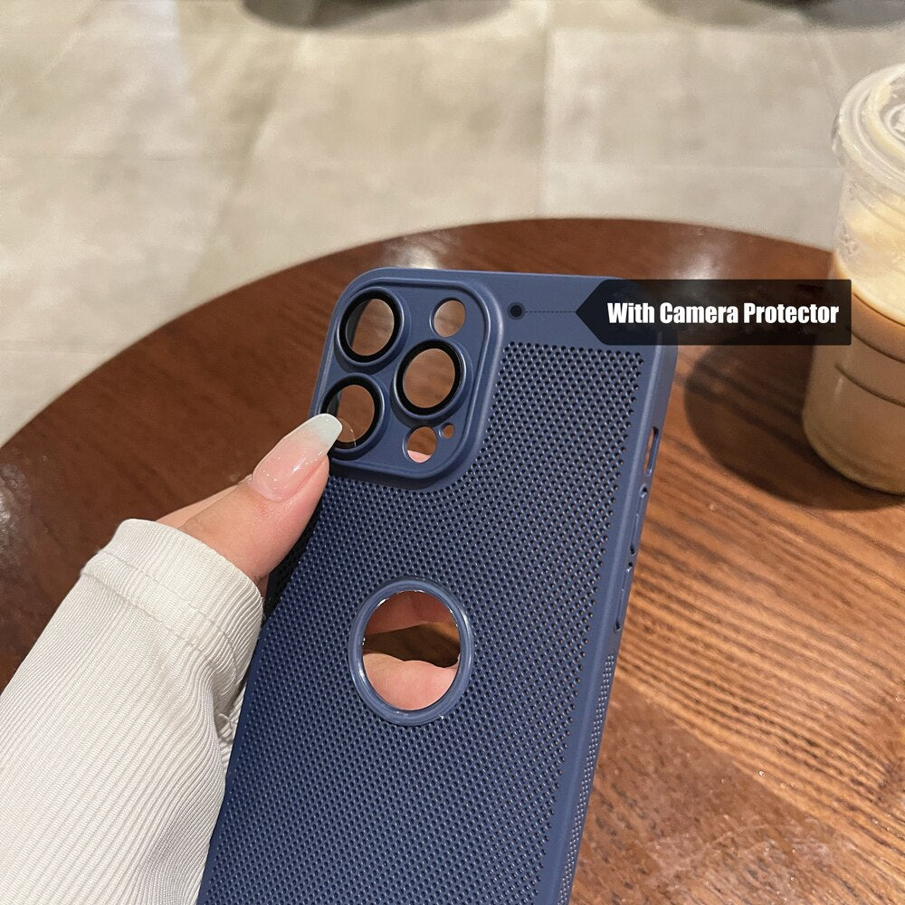 Luxury Slim Heat Radiation Case for iPhone