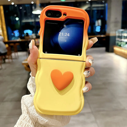 Gradient Love Wave Case for Samsung Galaxy Z Flip 5
