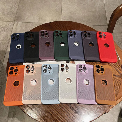 Luxury Slim Heat Radiation Case for iPhone