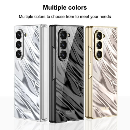 Plating Hard Case with Camera Protection For Samsung Galaxy Z Fold 6