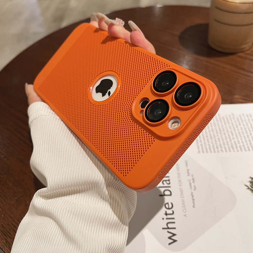 Luxury Slim Heat Radiation Case for iPhone