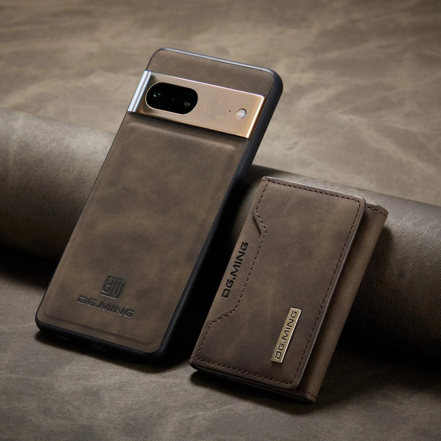 2 in 1 Detachable Leather Wallet Case For Google Pixel Phones