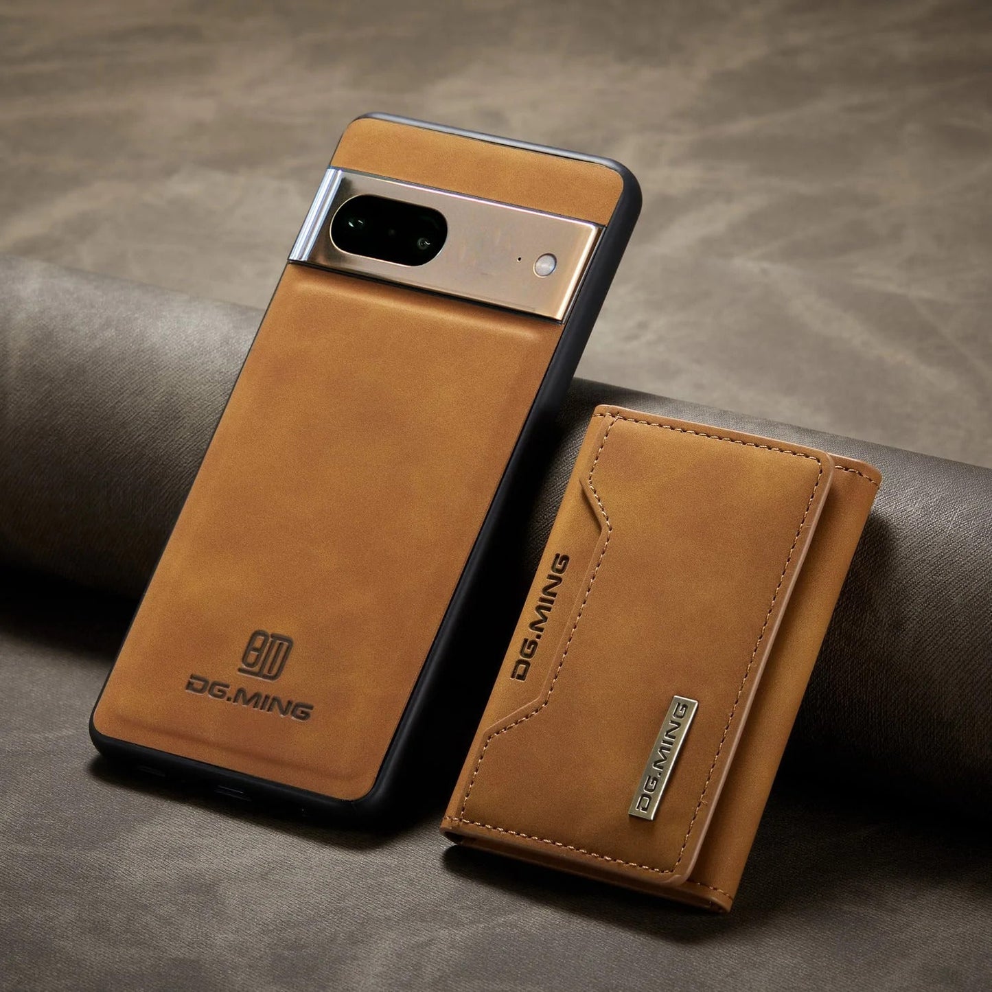2 in 1 Detachable Leather Wallet Case For Google Pixel Phones