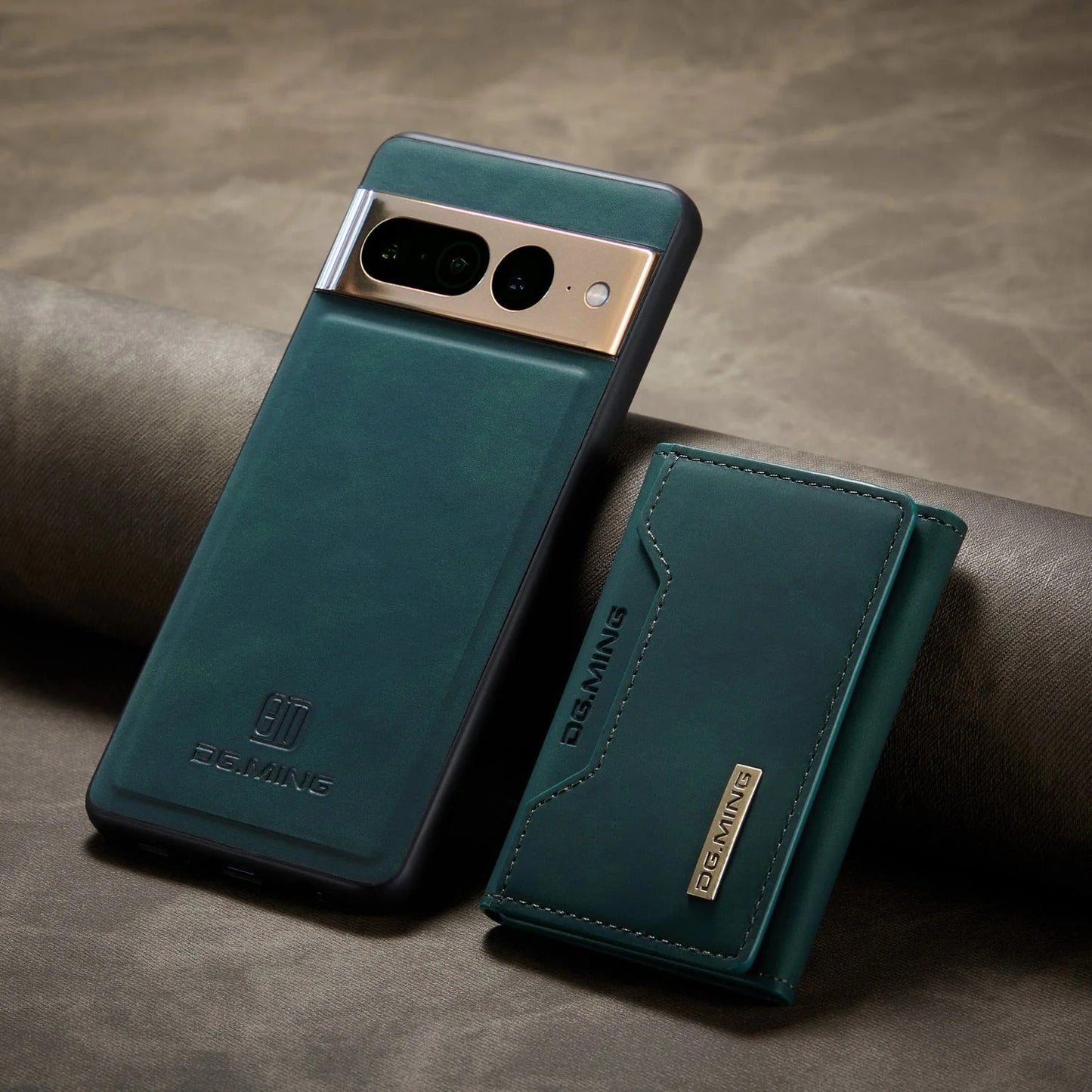 2 in 1 Detachable Leather Wallet Case For Google Pixel Phones