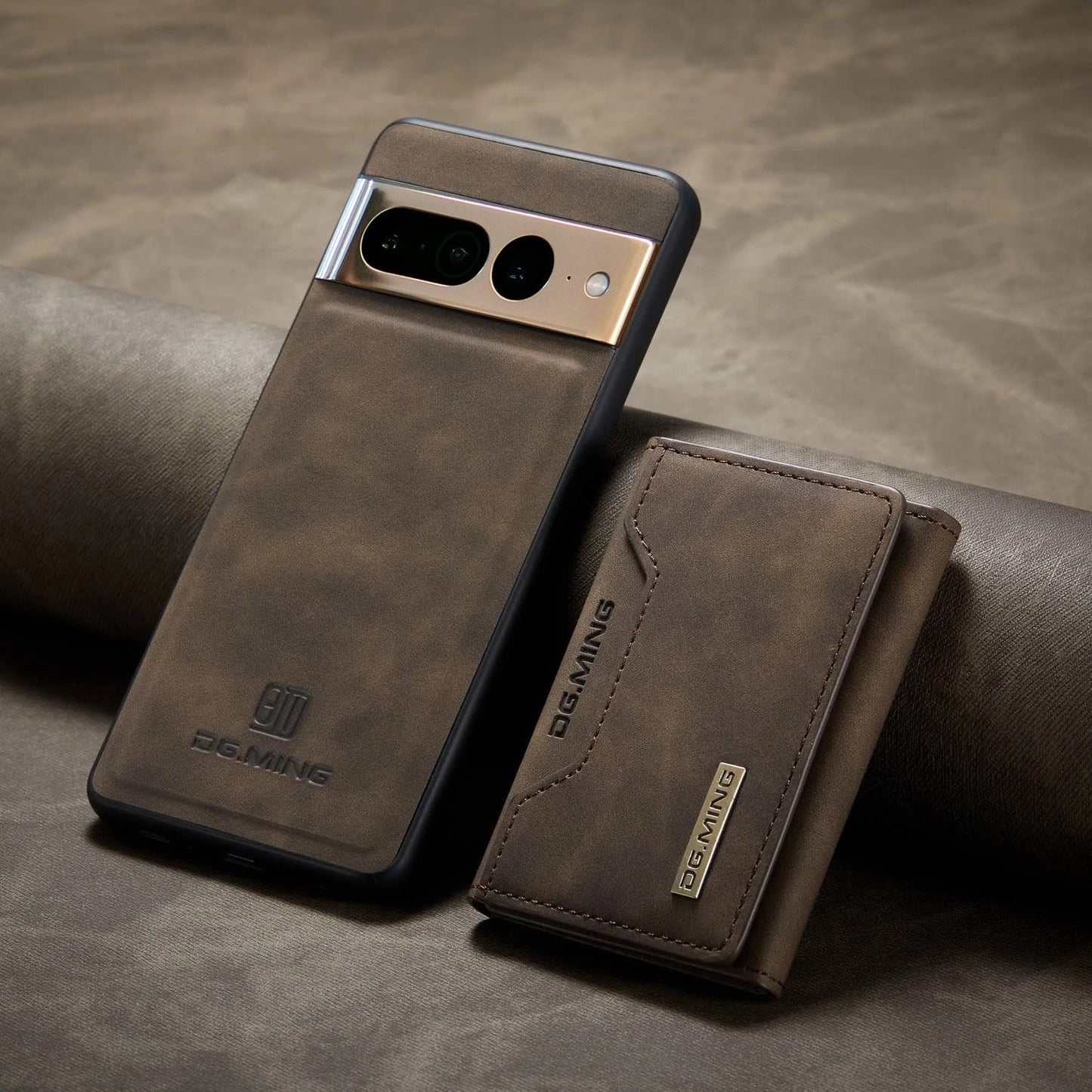 2 in 1 Detachable Leather Wallet Case For Google Pixel Phones