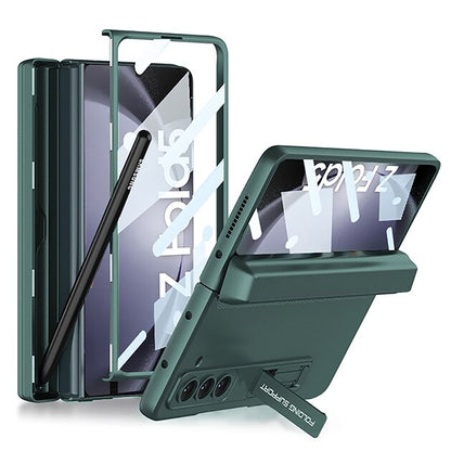 Shockproof Matte Case with Pen Holder For Samsung Galaxy Z Fold 5