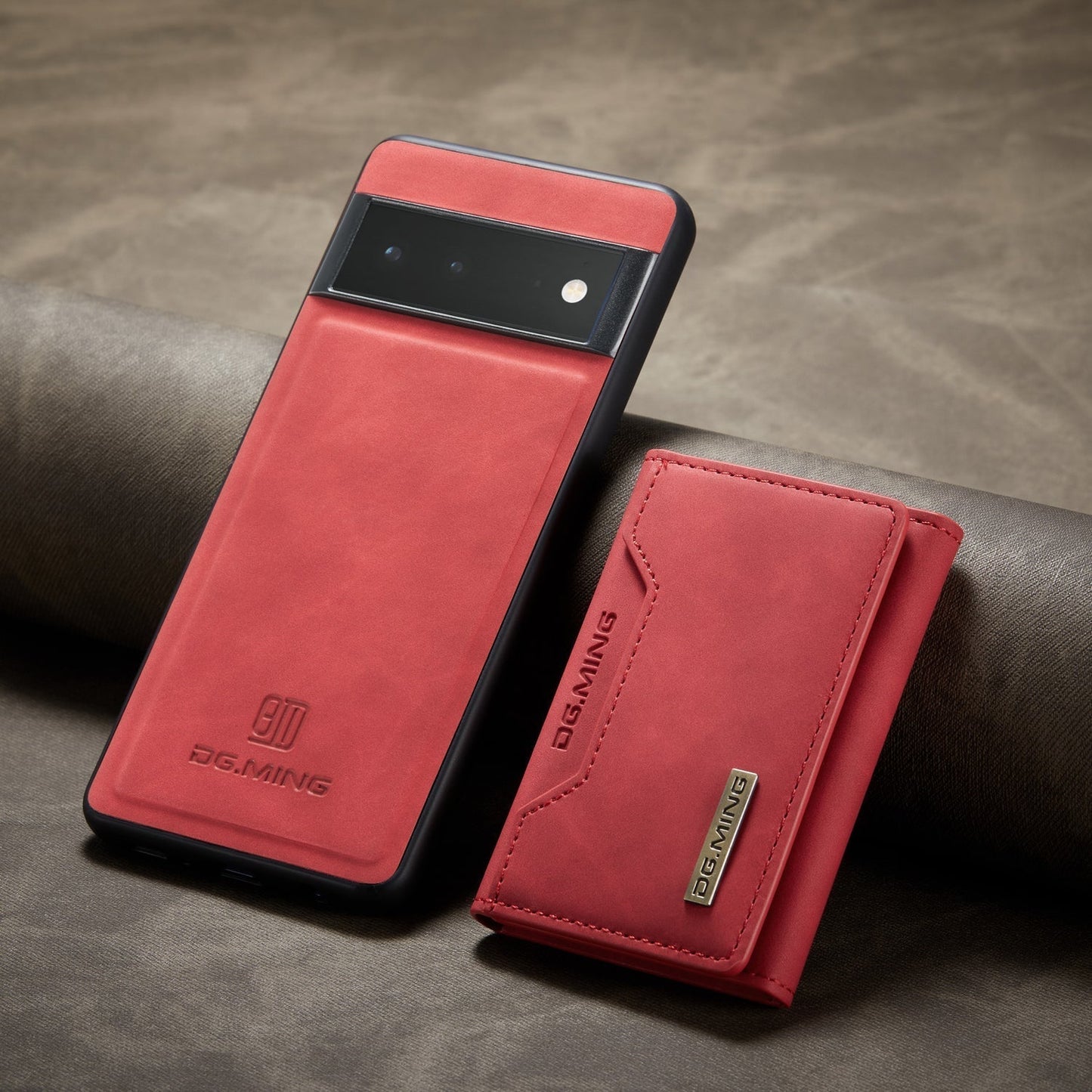 2 in 1 Detachable Leather Wallet Case For Google Pixel Phones