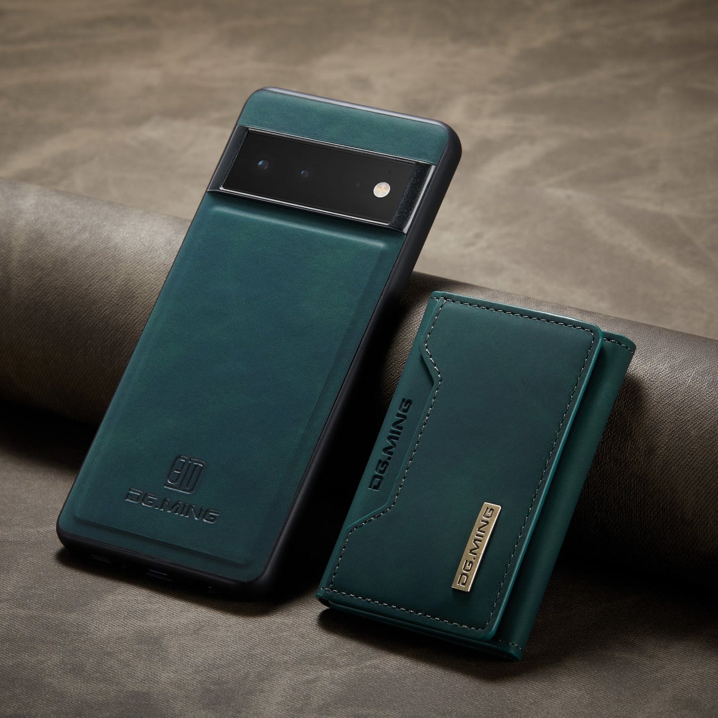 2 in 1 Detachable Leather Wallet Case For Google Pixel Phones