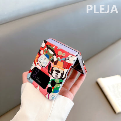Cute Cartoon Animal Phone Case For Samsung Galaxy Z Flip 4
