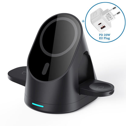 3 in 1 Wireless Chargers Stand For iPhone