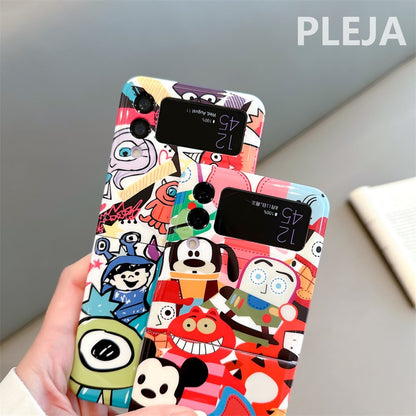 Cute Cartoon Animal Phone Case For Samsung Galaxy Z Flip 4