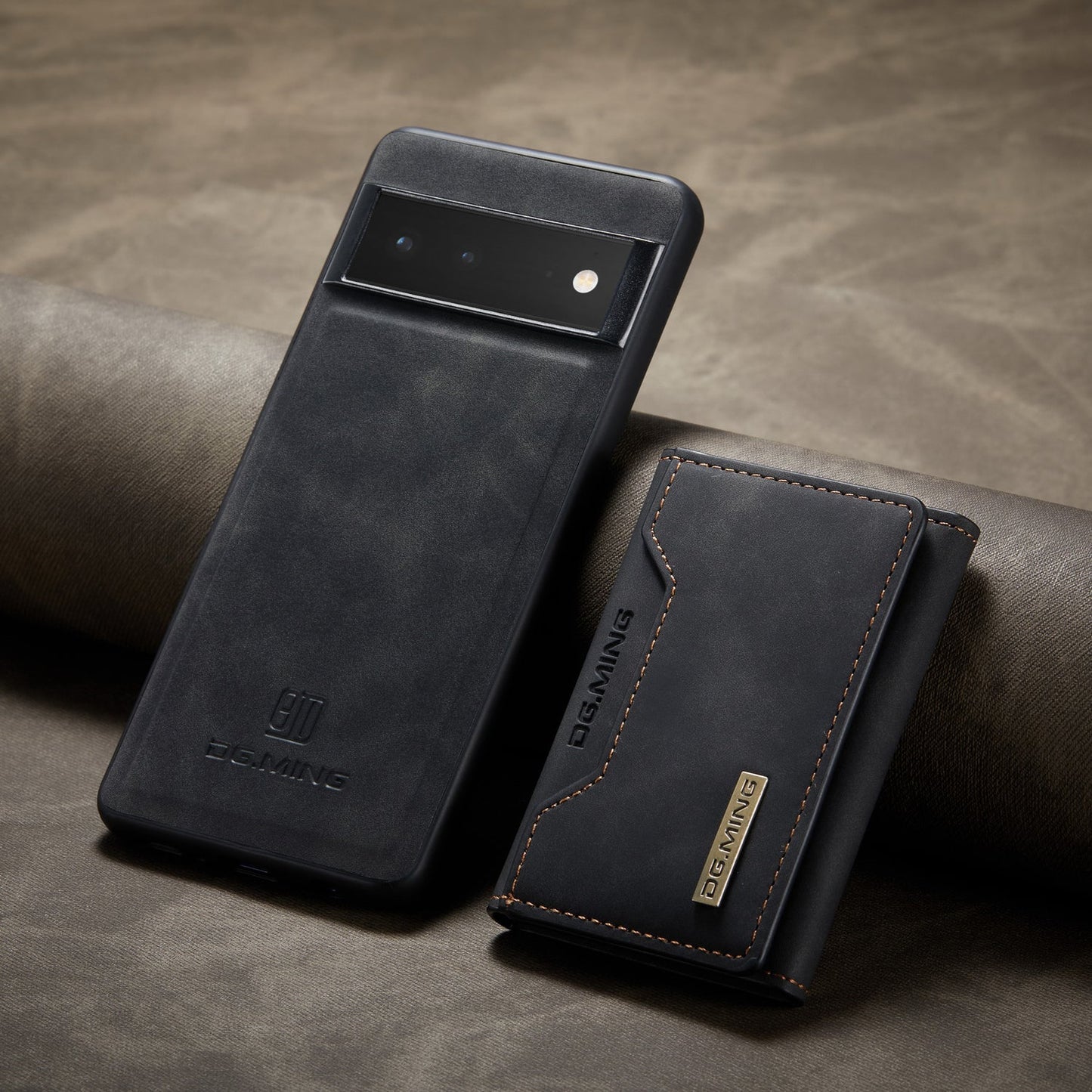 2 in 1 Detachable Leather Wallet Case For Google Pixel Phones