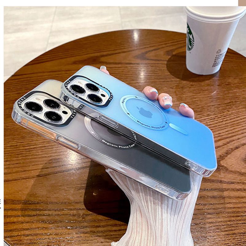Magsafe Case Cute Gradient Color For iPhone